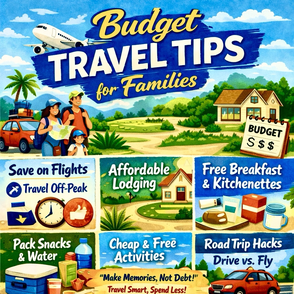🛅 10 Must Read Budget Travel Tips for Families | The Compass Dial